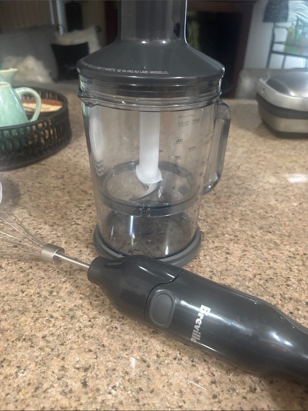 Breville THE CONTROL GRIP
Dark gray immersion blender
Never used!!